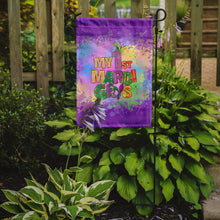Load image into Gallery viewer, My 1st Mardi Gras Garden Flag – Decorative Outdoor Yard Flag