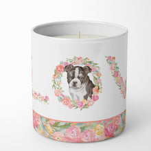 Load image into Gallery viewer, Boston Terrier Puppy Love 10 oz Decorative Soy Candle