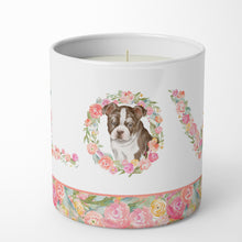 Load image into Gallery viewer, Boston Terrier Puppy #2 Love 10 oz Decorative Soy Candle