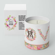 Load image into Gallery viewer, Boston Terrier Puppy #3 Love 10 oz Decorative Soy Candle
