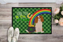 Load image into Gallery viewer, Blenheim Cavalier Spaniel St. Patrick's Day Doormat - 24x36 Decorative Floor Mat – Indoor/Outdoor Rug with Artistic Flair