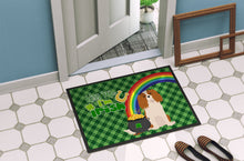Load image into Gallery viewer, Blenheim Cavalier Spaniel St. Patrick's Day Doormat - 24x36 Decorative Floor Mat – Indoor/Outdoor Rug with Artistic Flair