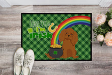 Load image into Gallery viewer, Ruby Cavalier Spaniel St. Patrick's Day Doormat - 24x36 Decorative Floor Mat – Indoor/Outdoor Rug with Artistic Flair