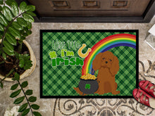 Load image into Gallery viewer, Ruby Cavalier Spaniel St. Patrick's Day Doormat - 24x36 Decorative Floor Mat – Indoor/Outdoor Rug with Artistic Flair