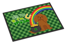 Load image into Gallery viewer, Ruby Cavalier Spaniel St. Patrick's Day Doormat - 24x36 Decorative Floor Mat – Indoor/Outdoor Rug with Artistic Flair