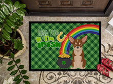 Load image into Gallery viewer, Red and White Chihuahua St. Patrick's Day Doormat - 24x36 Decorative Floor Mat – Indoor/Outdoor Rug with Artistic Flair