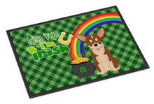 Load image into Gallery viewer, Red and White Chihuahua St. Patrick's Day Doormat - 24x36 Decorative Floor Mat – Indoor/Outdoor Rug with Artistic Flair