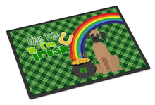 Load image into Gallery viewer, Fawn Great Dane St. Patrick's Day Doormat - 24x36 Decorative Floor Mat – Indoor/Outdoor Rug with Artistic Flair
