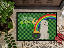 Load image into Gallery viewer, Great Pyrenees St. Patrick's Day Doormat - 24x36 Decorative Floor Mat – Indoor/Outdoor Rug with Artistic Flair