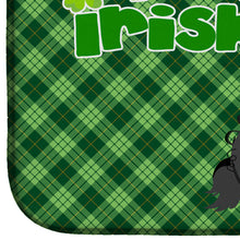 Load image into Gallery viewer, Black Pekingese St. Patrick's Day Dish Drying Mat – Absorbent, Artistic Kitchen Essentials