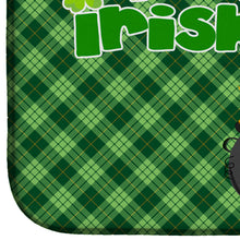 Load image into Gallery viewer, Standard Red Poodle St. Patrick's Day Dish Drying Mat – Absorbent, Artistic Kitchen Essentials