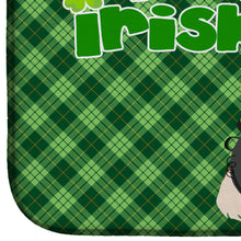 Load image into Gallery viewer, Sable Sheltie St. Patrick's Day Dish Drying Mat – Absorbent, Artistic Kitchen Essentials