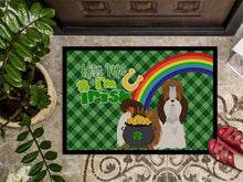 Load image into Gallery viewer, Red and White Shih Tzu St. Patrick's Day Doormat - 24x36 Decorative Floor Mat – Indoor/Outdoor Rug with Artistic Flair
