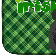 Load image into Gallery viewer, Black Shih Tzu St. Patrick's Day Dish Drying Mat – Absorbent, Artistic Kitchen Essentials