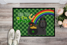 Load image into Gallery viewer, Black Shih Tzu St. Patrick's Day Doormat - 24x36 Decorative Floor Mat – Indoor/Outdoor Rug with Artistic Flair