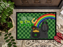Load image into Gallery viewer, Black Shih Tzu St. Patrick's Day Doormat - 24x36 Decorative Floor Mat – Indoor/Outdoor Rug with Artistic Flair