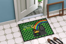 Load image into Gallery viewer, Black Shih Tzu St. Patrick's Day Doormat - 24x36 Decorative Floor Mat – Indoor/Outdoor Rug with Artistic Flair