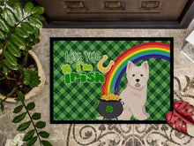 Load image into Gallery viewer, Westie West Highland White Terrier St. Patrick's Day Doormat - 24x36 Decorative Floor Mat – Indoor/Outdoor Rug with Artistic Flair