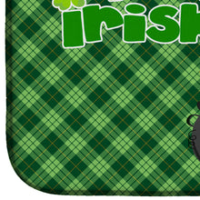 Load image into Gallery viewer, Soft Coated Wheaten Terrier St. Patrick's Day Dish Drying Mat – Absorbent, Artistic Kitchen Essentials