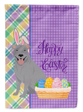 Load image into Gallery viewer, Blue Pit Bull Terrier Easter Garden Flag – Decorative Outdoor Yard Flag