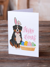 Load image into Gallery viewer, Bernese Mountain Dog Easter Greeting Cards -  Blank Note Cards – 8-Pack of Artist-Designed Cards with Envelopes