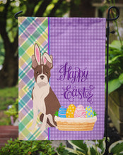 Load image into Gallery viewer, Red Boston Terrier Easter Garden Flag – Decorative Outdoor Yard Flag