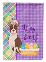 Load image into Gallery viewer, Red Boston Terrier Easter Garden Flag – Decorative Outdoor Yard Flag