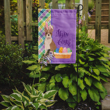 Load image into Gallery viewer, Fawn Boston Terrier Easter Garden Flag – Decorative Outdoor Yard Flag