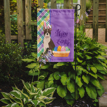 Load image into Gallery viewer, Brindle Boston Terrier Easter Garden Flag – Decorative Outdoor Yard Flag