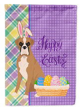 Load image into Gallery viewer, Natural Eared Fawn Boxer Easter Garden Flag – Decorative Outdoor Yard Flag