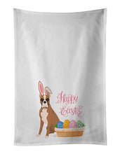 Load image into Gallery viewer, Fawn Boxer Easter White Kitchen Towel Set of 2 Dish Towels