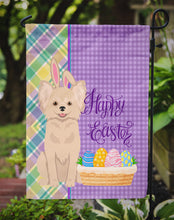 Load image into Gallery viewer, Longhaired Cream Chihuahua Easter Garden Flag – Decorative Outdoor Yard Flag