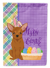 Load image into Gallery viewer, Red Chihuahua Easter Garden Flag – Decorative Outdoor Yard Flag