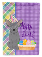 Load image into Gallery viewer, Blue Chihuahua Easter Garden Flag – Decorative Outdoor Yard Flag