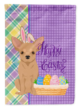 Load image into Gallery viewer, Gold Chihuahua Easter Garden Flag – Decorative Outdoor Yard Flag
