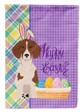 Load image into Gallery viewer, Red Piebald Dachshund Easter Garden Flag – Decorative Outdoor Yard Flag