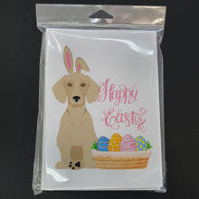 Load image into Gallery viewer, Cream Dachshund Easter Greeting Cards -  Blank Note Cards – 8-Pack of Artist-Designed Cards with Envelopes