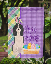 Load image into Gallery viewer, Black English Springer Spaniel Easter Garden Flag – Decorative Outdoor Yard Flag