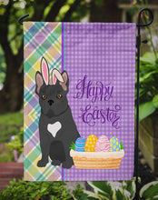 Load image into Gallery viewer, Black French Bulldog Easter Garden Flag – Decorative Outdoor Yard Flag