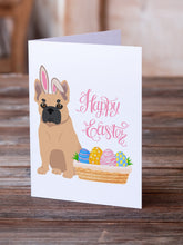 Load image into Gallery viewer, Fawn French Bulldog Easter Greeting Cards -  Blank Note Cards – 8-Pack of Artist-Designed Cards with Envelopes