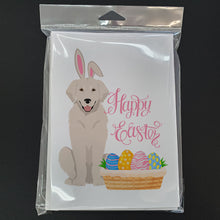 Load image into Gallery viewer, Cream Golden Retriever Easter Greeting Cards -  Blank Note Cards – 8-Pack of Artist-Designed Cards with Envelopes