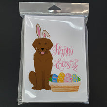 Load image into Gallery viewer, Mahogany Golden Retriever Easter Greeting Cards -  Blank Note Cards – 8-Pack of Artist-Designed Cards with Envelopes
