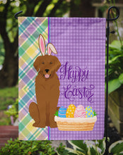 Load image into Gallery viewer, Mahogany Golden Retriever Easter Garden Flag – Decorative Outdoor Yard Flag