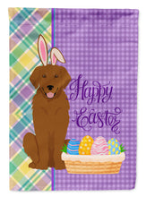 Load image into Gallery viewer, Mahogany Golden Retriever Easter Garden Flag – Decorative Outdoor Yard Flag