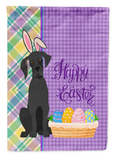 Load image into Gallery viewer, Black Great Dane Easter Garden Flag – Decorative Outdoor Yard Flag