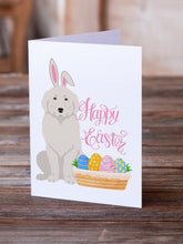 Load image into Gallery viewer, Great Pyrenees Easter Greeting Cards -  Blank Note Cards – 8-Pack of Artist-Designed Cards with Envelopes