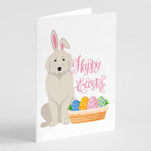 Load image into Gallery viewer, Great Pyrenees Easter Greeting Cards -  Blank Note Cards – 8-Pack of Artist-Designed Cards with Envelopes