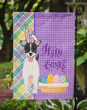 Load image into Gallery viewer, Black White Smooth Jack Russell Terrier Easter Garden Flag – Decorative Outdoor Yard Flag