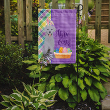 Load image into Gallery viewer, Silver Labrador Retriever Easter Garden Flag – Decorative Outdoor Yard Flag
