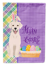 Load image into Gallery viewer, White Cream Labrador Retriever Easter Garden Flag – Decorative Outdoor Yard Flag